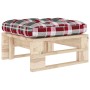 Otomana de jardín de palets madera de pino impregnada de , Sofás modulares de exterior - Ref: Foro24-3066469, Precio: 66,59 €...