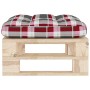 Otomana de jardín de palets madera de pino impregnada de , Sofás modulares de exterior - Ref: Foro24-3066469, Precio: 66,59 €...
