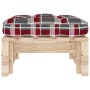Otomana de jardín de palets madera de pino impregnada de , Sofás modulares de exterior - Ref: Foro24-3066469, Precio: 66,59 €...