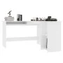 Escritorio forma de L madera contrachapada blanco 120x140x75 cm de vidaXL, Escritorios - Ref: Foro24-800747, Precio: 121,67 €...