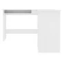 Escritorio forma de L madera contrachapada blanco 120x140x75 cm de vidaXL, Escritorios - Ref: Foro24-800747, Precio: 121,67 €...