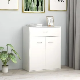 White plywood sideboard 60x30x75 cm by vidaXL, Sideboards - Ref: Foro24-800711, Price: 75,31 €, Discount: %