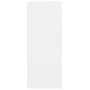 Aparador de madera contrachapada blanco 60x30x75 cm de vidaXL, Aparadores - Ref: Foro24-800711, Precio: 76,54 €, Descuento: %