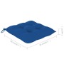 Sillas de jardín 4 unidades madera maciza de teca con cojines de , Sillas de jardín - Ref: Foro24-3073113, Precio: 467,01 €, ...