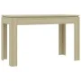Mesa de comedor madera contrachapada roble Sonoma 120x60x76cm de vidaXL, Mesas de cocina y de comedor - Ref: Foro24-800759, P...