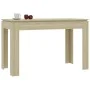 Mesa de comedor madera contrachapada roble Sonoma 120x60x76cm de vidaXL, Mesas de cocina y de comedor - Ref: Foro24-800759, P...