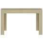 Mesa de comedor madera contrachapada roble Sonoma 120x60x76cm de vidaXL, Mesas de cocina y de comedor - Ref: Foro24-800759, P...