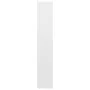 Estantería de 3 niveles madera blanco brillo 40x24x109 cm de vidaXL, Librerías y estanterías - Ref: Foro24-800834, Precio: 34...