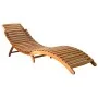 Sun loungers 2 units with solid acacia wood cushions by , Loungers - Ref: Foro24-3077374, Price: 343,42 €, Discount: %
