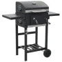 3-in-1-Grill- und Pizzaofen für den Außenbereich, Schwarz von , Grillen - Ref: Foro24-3079733, Preis: 382,05 €, Rabatt: %