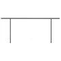 Toldo retráctil manual con postes color crema 6x3 m de , Toldos - Ref: Foro24-3070202, Precio: 700,26 €, Descuento: %