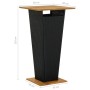 Set de bar de jardín 5 pzas y cojines ratán sintético negro de , Conjuntos de jardín - Ref: Foro24-3094800, Precio: 440,08 €,...