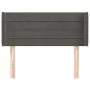 Dark gray velvet headboard 103x16x78/88 cm by , Headboards and footboards - Ref: Foro24-3118951, Price: 44,88 €, Discount: %