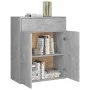 Concrete gray plywood sideboard 60x30x75 cm by vidaXL, Sideboards - Ref: Foro24-800715, Price: 59,29 €, Discount: %
