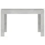 Mesa de comedor madera de ingeniería gris hormigón 120x60x76 cm by vidaXL, Kitchen and dining tables - Ref: Foro24-800760, Pr...