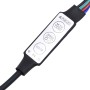 Mesitas de noche con luces LED 2 uds roble negras 70x36,5x40cm de , Mesitas de noche - Ref: Foro24-3152771, Precio: 111,53 €,...