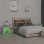 Nachttische mit LED-Leuchten 2 Stück betongrau 70x36,5x40cm von , Nachttische - Ref: Foro24-3152773, Preis: 93,27 €, Rabatt: %
