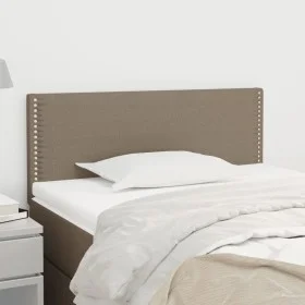 Cabecero de tela gris taupe 80x5x78/88 cm de , Cabeceros y pies de cama - Ref: Foro24-345868, Precio: 22,63 €, Descuento: %