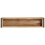 Jardinera de madera de mango rugosa 90x20x68 cm en Macetas y jardineras | Comprar online en Foru.es