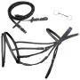 Brida Flash de Cuero Negro con Riendas y Bocado (Estándar) de , Cabezadas - Ref: Foro24-90897, Precio: 43,77 €, Descuento: %