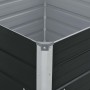 Jardinera elevada de acero galvanizado marrón 100x100x45 cm de vidaXL, Maceteros y jardineras - Ref: Foro24-47023, Precio: 52...