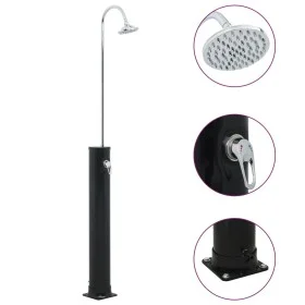 Ducha solar negro 214 cm 20 L de , Accesorios para piscinas y spa - Ref: Foro24-92309, Precio: 166,67 €, Descuento: %