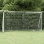 Portería de fútbol con red acero blanco 366x122x182 cm de , Porterías de fútbol - Ref: Foro24-93371, Precio: 93,53 €, Descuen...