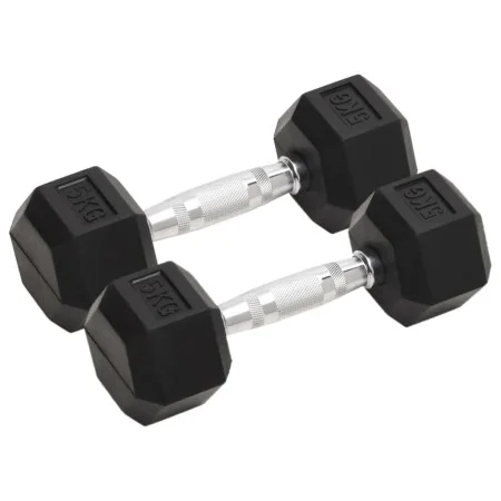 Mancuernas 2 unidades hierro fundido 10 kg de , Peso libre - Ref: Foro24-93601, Precio: 51,99 €, Descuento: %