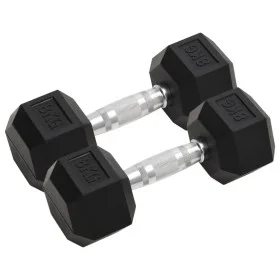 Mancuernas 2 unidades hierro fundido 16 kg de , Peso libre - Ref: Foro24-93603, Precio: 75,58 €, Descuento: %