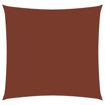 Toldo de vela cuadrado tela Oxford terracota 3x3 m de , Sombrillas - Ref: Foro24-135357, Precio: 34,17 €, Descuento: %