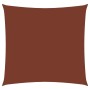 Toldo de vela cuadrado tela Oxford terracota 3x3 m de , Sombrillas - Ref: Foro24-135357, Precio: 34,17 €, Descuento: %