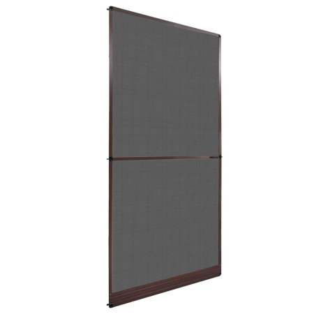 Mosquitera con bisagras para puertas marrón 120x240 cm de , Puertas para el hogar - Ref: Foro24-141566, Precio: 53,54 €, Desc...