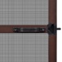 Mosquitera con bisagras para puertas marrón 120x240 cm de , Puertas para el hogar - Ref: Foro24-141566, Precio: 53,54 €, Desc...