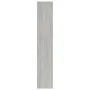 Estantería de 3 niveles madera ingeniería hormigón 40x24x109 cm de vidaXL, Librerías y estanterías - Ref: Foro24-800832, Prec...