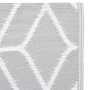 Alfombra de exterior PP gris 80x150 cm de , Protectores para exterior - Ref: Foro24-310420, Precio: 21,99 €, Descuento: %