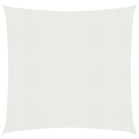 Toldo de vela blanco HDPE 160 g/m² 7x7 m de , Sombrillas - Ref: Foro24-311225, Precio: 90,37 €, Descuento: %