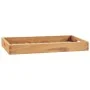 Bandeja de madera de teca maciza 60x35 cm de , Fuentes para servir - Ref: Foro24-315456, Precio: 55,91 €, Descuento: %