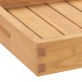 Bandeja de madera de teca maciza 60x35 cm de , Fuentes para servir - Ref: Foro24-315456, Precio: 56,88 €, Descuento: %