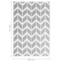 Alfombra de exterior PP gris 190x290 cm de , Protectores para exterior - Ref: Foro24-316952, Precio: 57,50 €, Descuento: %