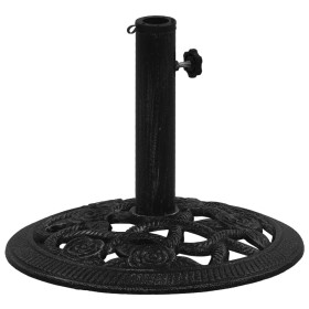 Base de sombrilla de hierro fundido negro 40x40x32 cm de , Bases para sombrillas - Ref: Foro24-317755, Precio: 52,41 €, Descu...