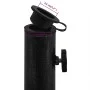 Base de sombrilla de hierro fundido negro 40x40x32 cm de , Bases para sombrillas - Ref: Foro24-317755, Precio: 46,81 €, Descu...