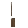 Set de mueble zapatero 3 en 1 madera contrachapada marrón roble de , Zapateros y organizadores de calzado - Ref: Foro24-34257...