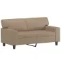 Sofá de 2 plazas de cuero sintético color capuchino 120 cm de , Sofás - Ref: Foro24-359416, Precio: 222,33 €, Descuento: %