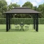 Cenador con paredes acero gris antracita 400x300x270 cm de , Carpas y cenadores - Ref: Foro24-360144, Precio: 303,36 €, Descu...
