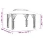 Cenador con paredes acero gris antracita 400x300x270 cm de , Carpas y cenadores - Ref: Foro24-360144, Precio: 303,36 €, Descu...