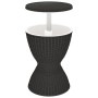 Mesa nevera 3 en 1 polipropileno negro de , Mesas de jardín - Ref: Foro24-364157, Precio: 153,39 €, Descuento: %