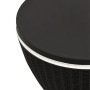 Mesa nevera 3 en 1 polipropileno negro de , Mesas de jardín - Ref: Foro24-364157, Precio: 153,39 €, Descuento: %