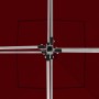 Carpa plegable profesional aluminio rojo tinto 3x3 m de , Carpas y cenadores - Ref: Foro24-45484, Precio: 179,65 €, Descuento: %