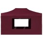 Carpa plegable profesional y paredes aluminio rojo tinto 4,5x3m de , Carpas y cenadores - Ref: Foro24-45499, Precio: 268,24 €...