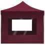 Carpa plegable profesional y paredes aluminio rojo tinto 4,5x3m de , Carpas y cenadores - Ref: Foro24-45499, Precio: 268,24 €...